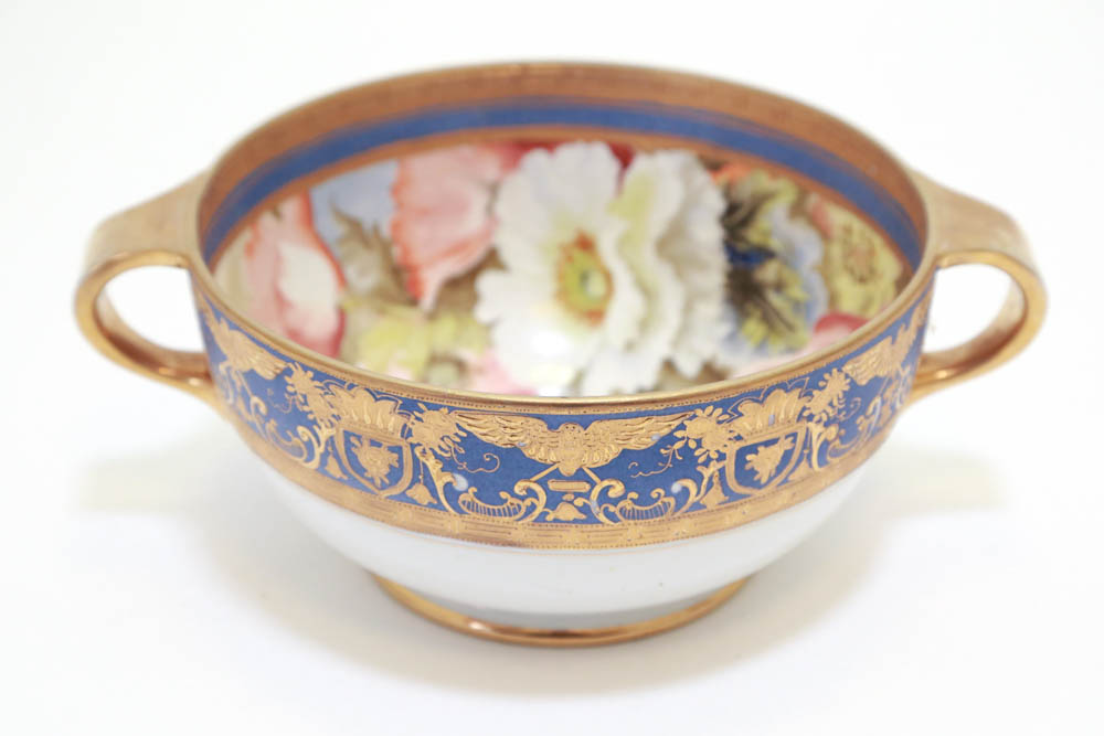 Pair of Hand-Painted Nippon Pieces