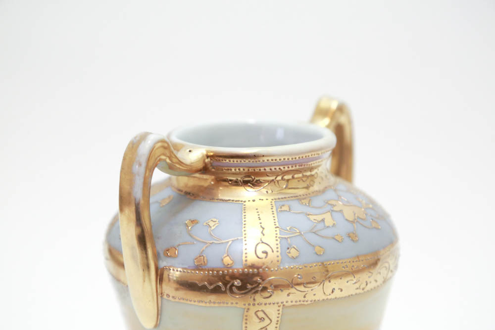 Pair of Hand-Painted Nippon Pieces