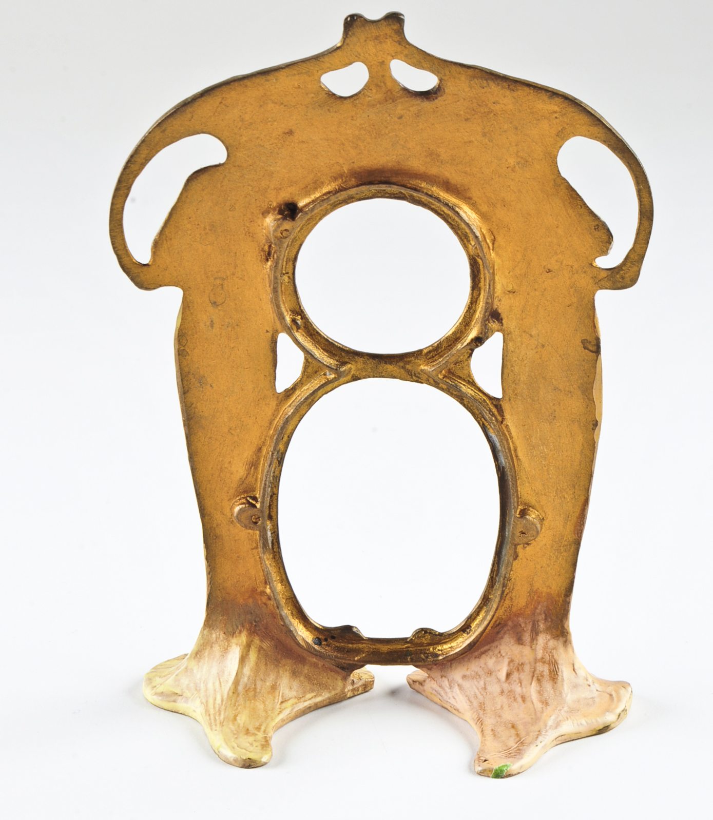 Art Nouveau Pocket Watch Stand and Bradley Pocket Watch