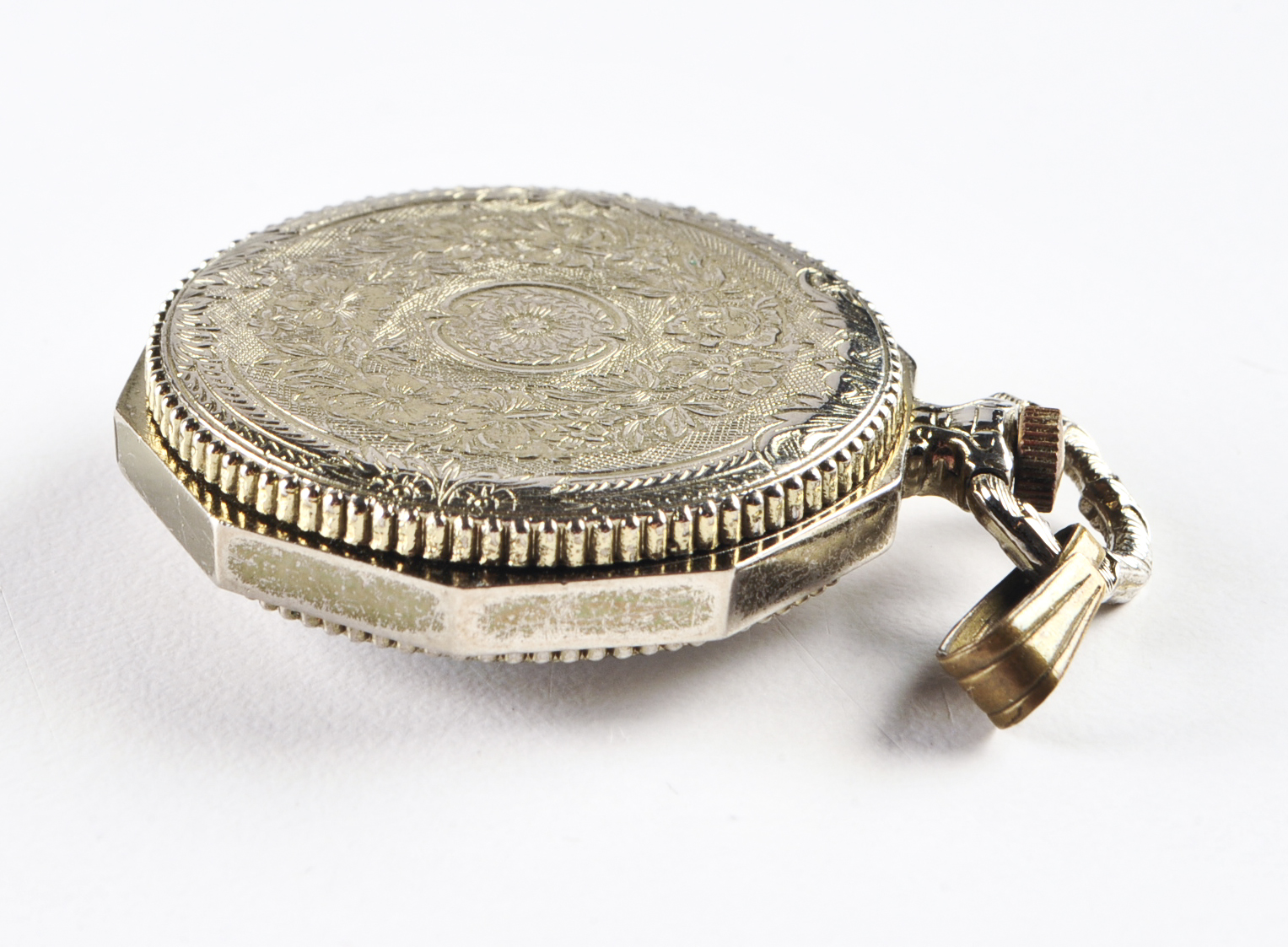 Art Nouveau Pocket Watch Stand and Bradley Pocket Watch