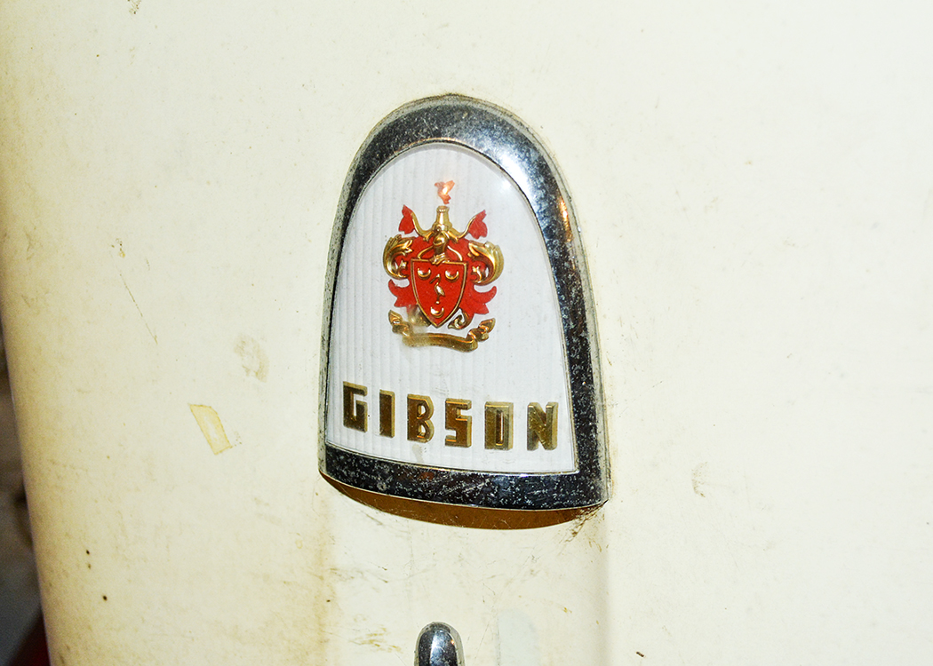 Vintage Gibson Single Door Refrigerator