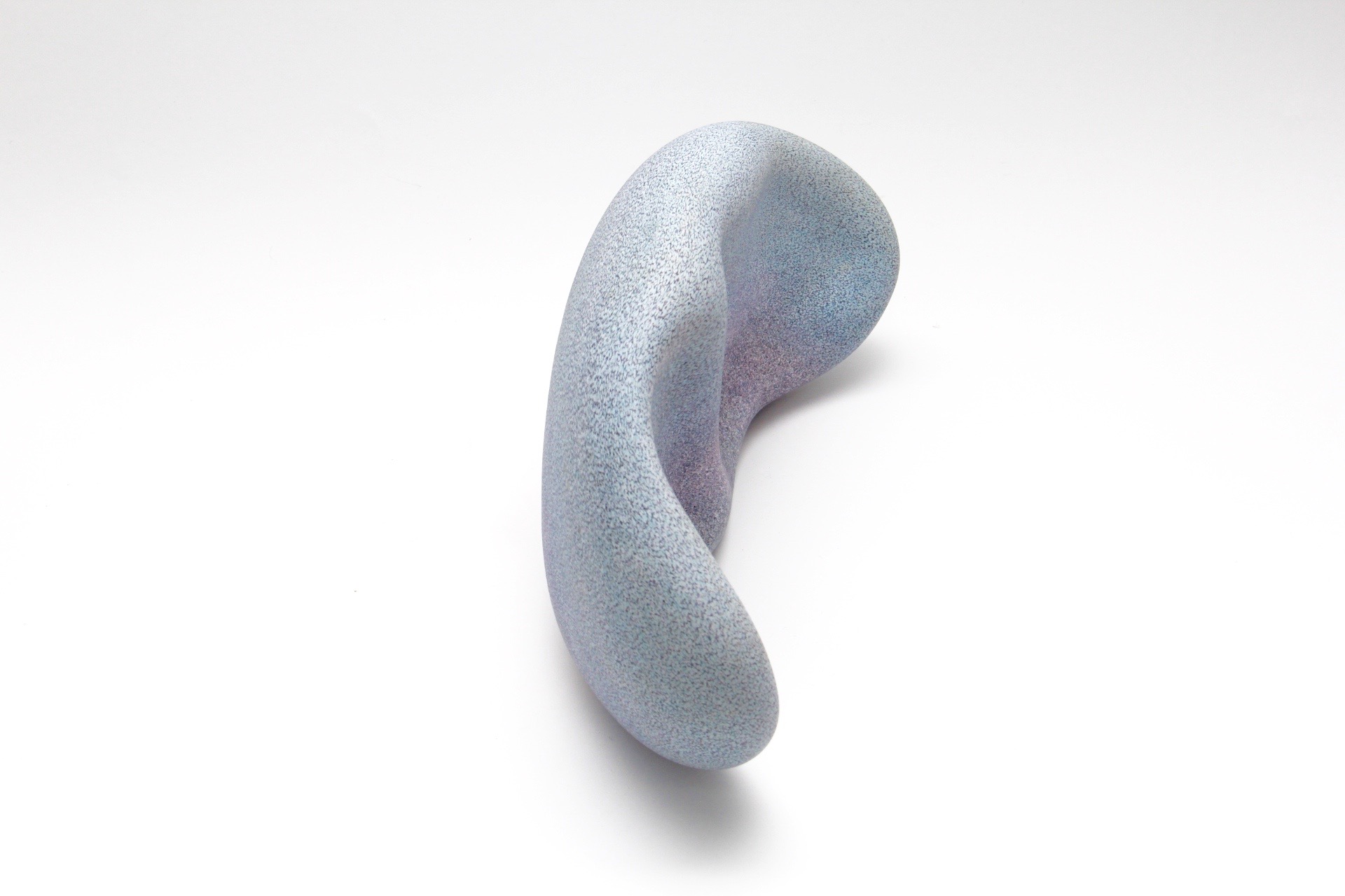 Pair of Curtiss Brock Art Glass "Stones"