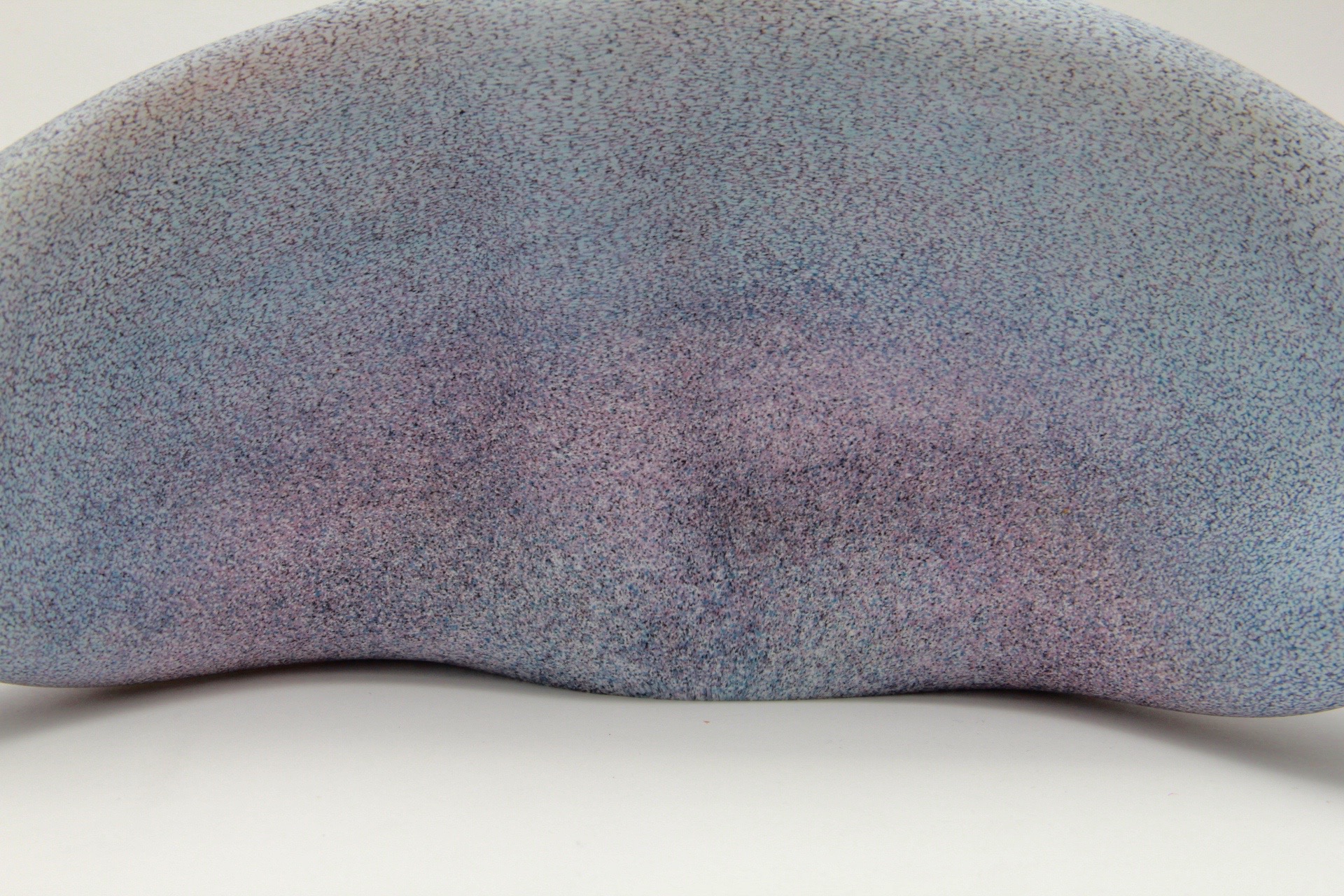 Pair of Curtiss Brock Art Glass "Stones"