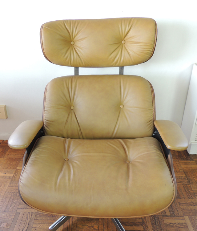 Selig Eames Style Chair and Ottoman