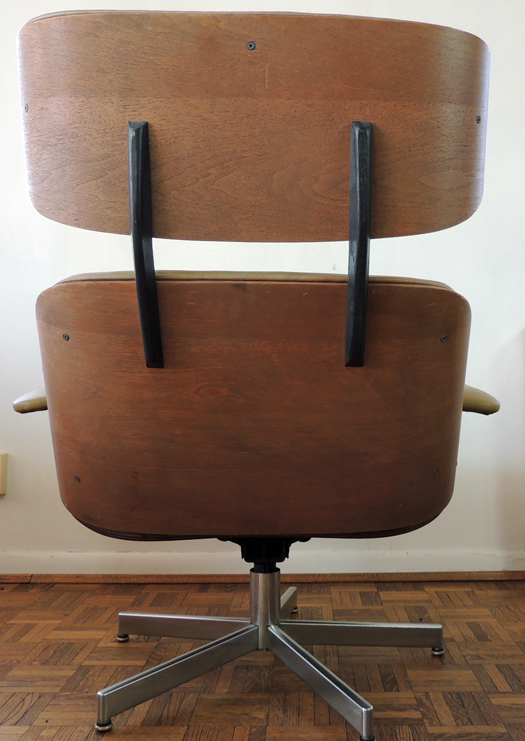Selig Eames Style Chair and Ottoman