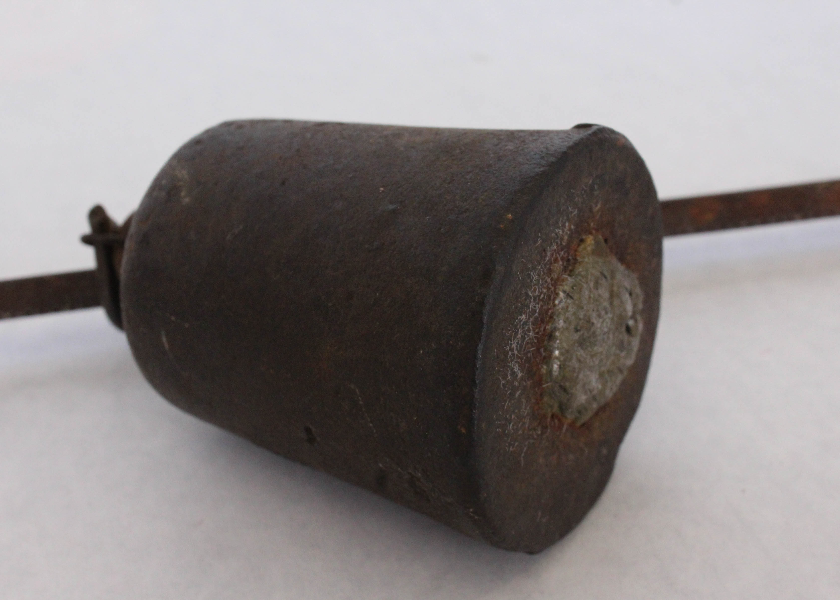 Antique Cast Iron Hanging Steelyard Scale