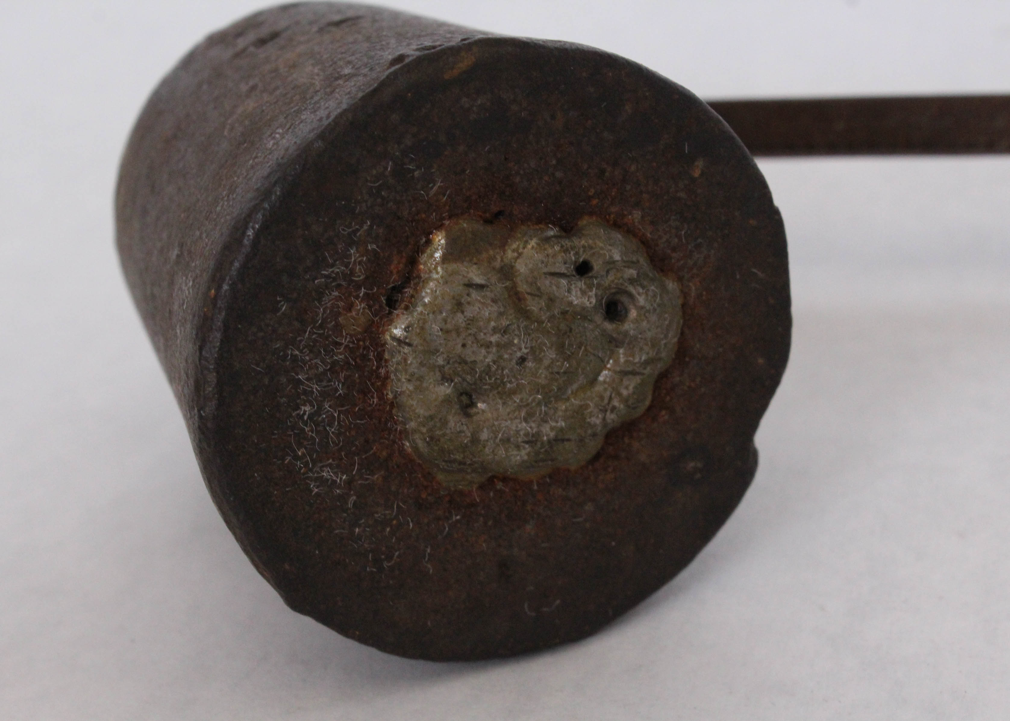 Antique Cast Iron Hanging Steelyard Scale