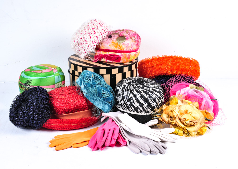 Collection of Summer Vintage Hats