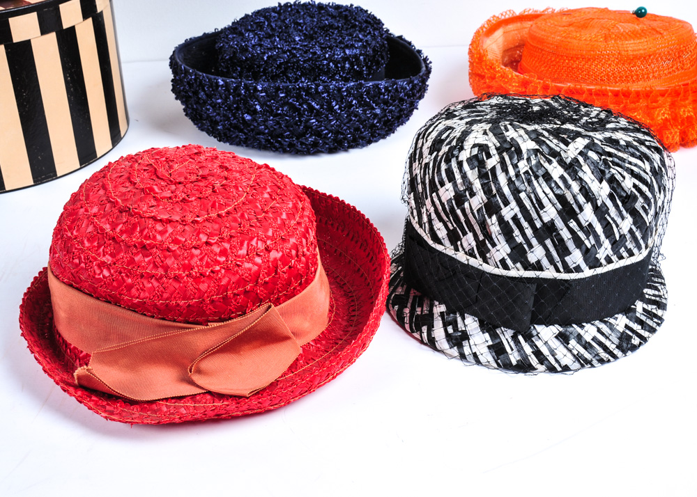 Collection of Summer Vintage Hats