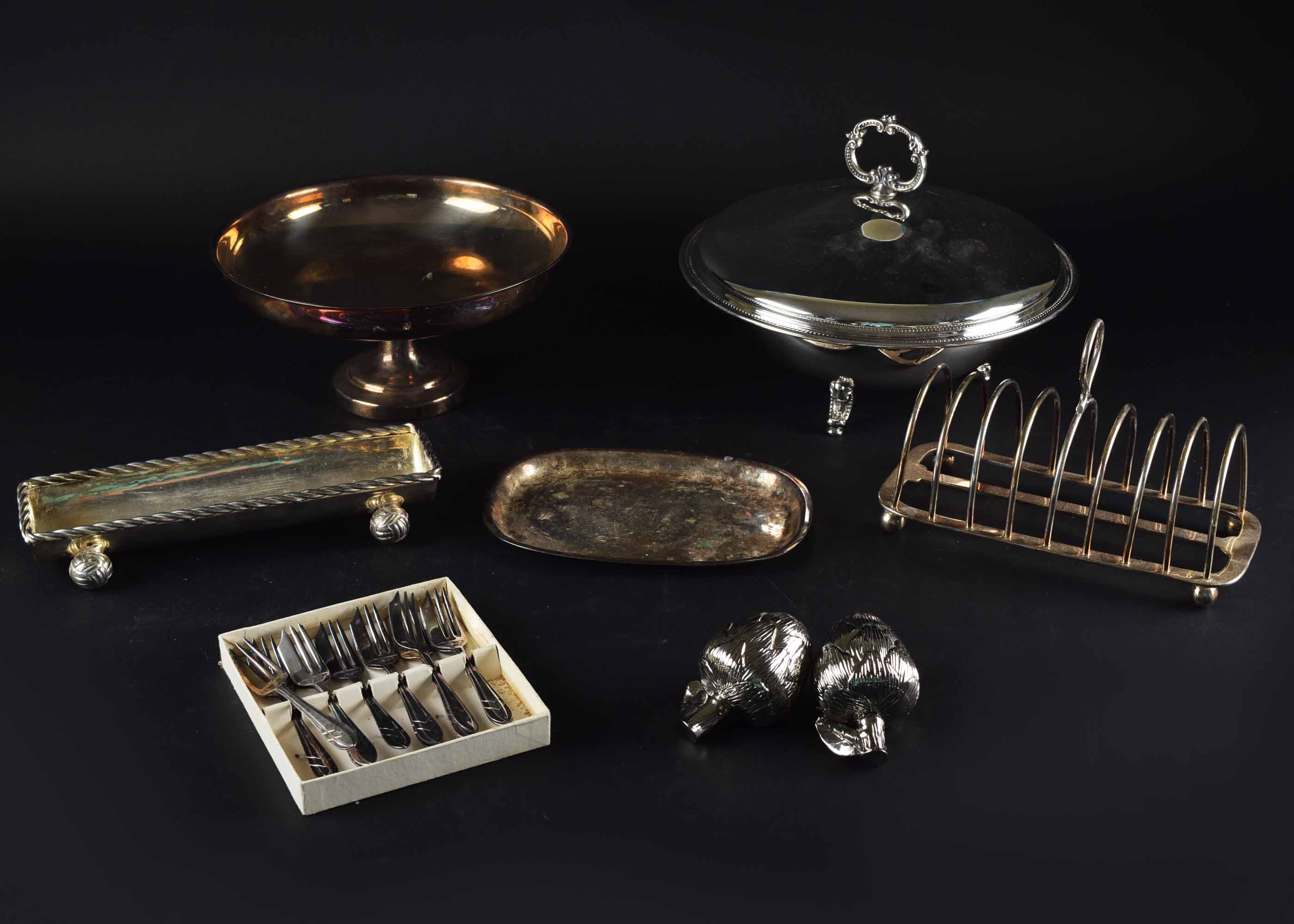 Silverplate Serving Assortment