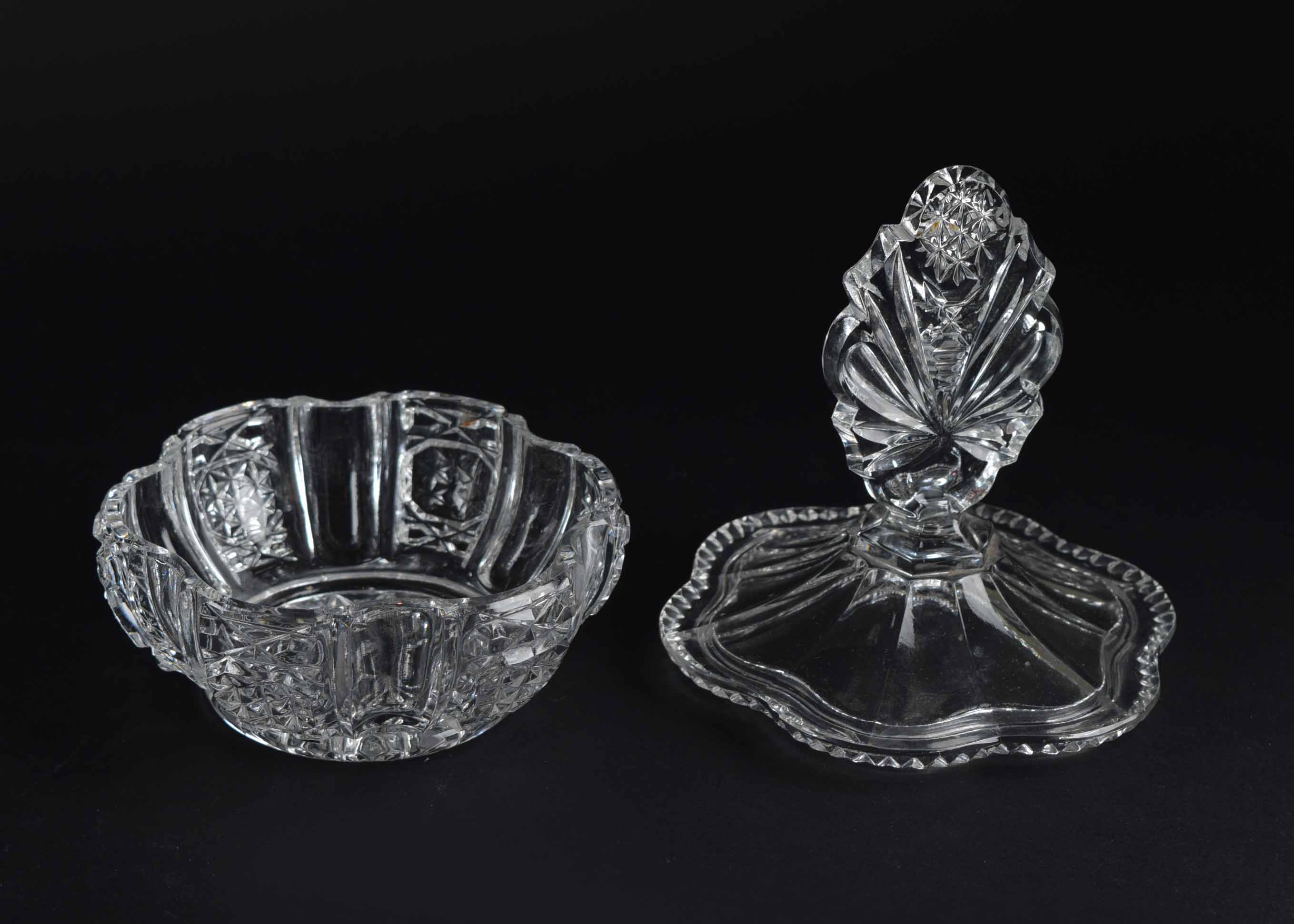 Vintage Glass Serving Assortment