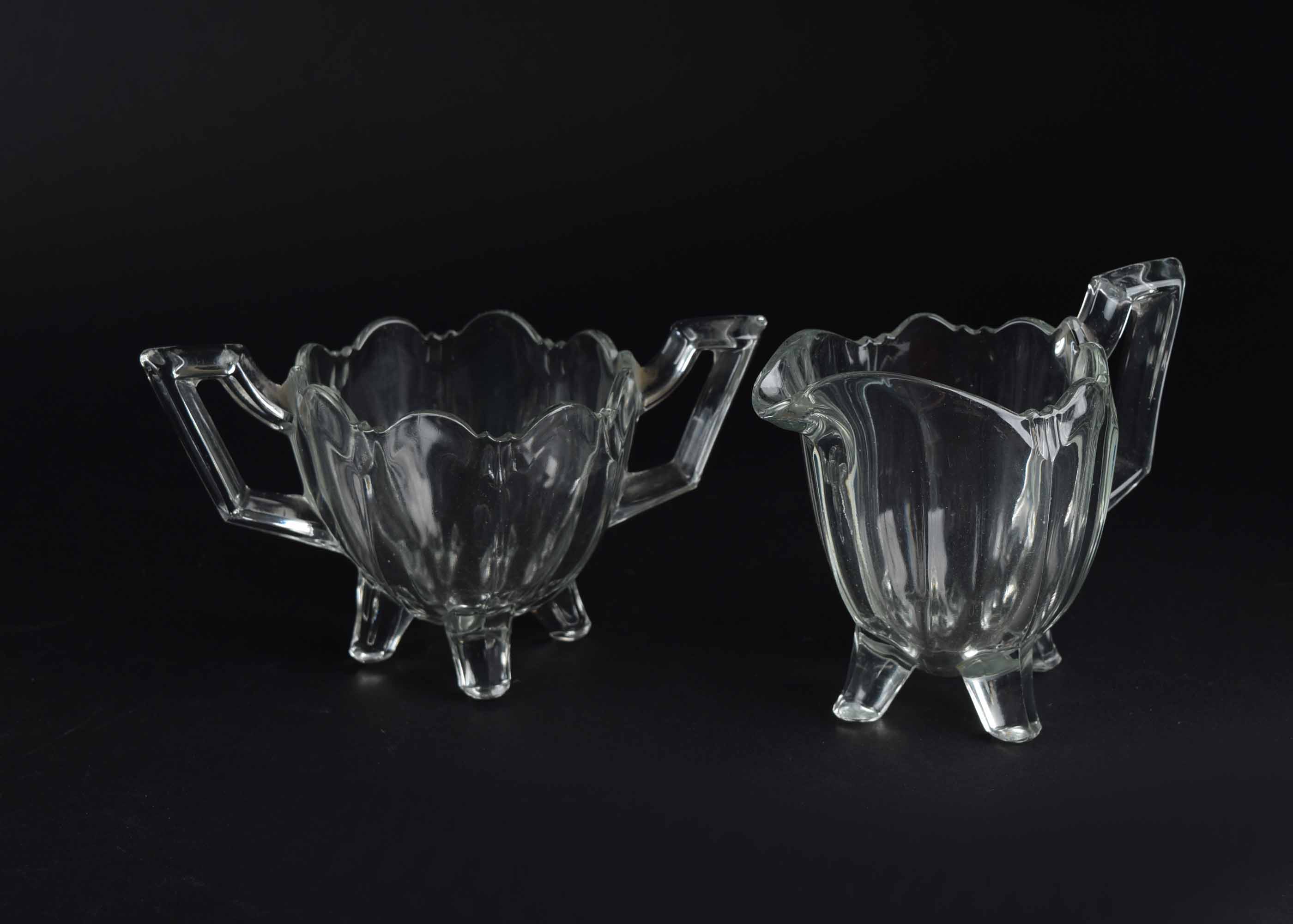 Vintage Glass Serving Assortment