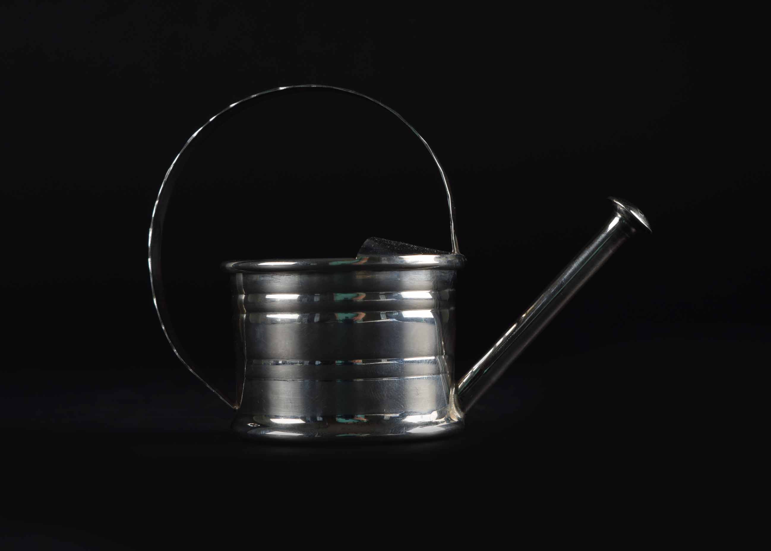 Vintage Cartier Sterling Silver Mini Watering Can Vermouth Sprinkler