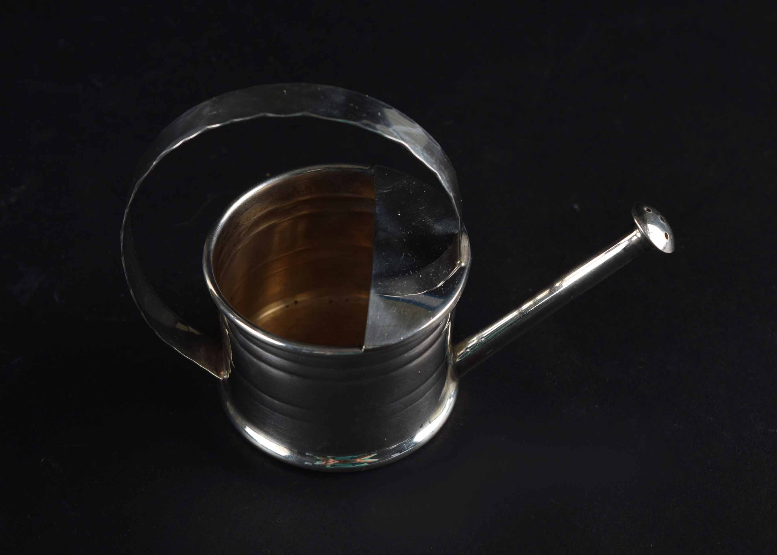 Vintage Cartier Sterling Silver Mini Watering Can Vermouth Sprinkler