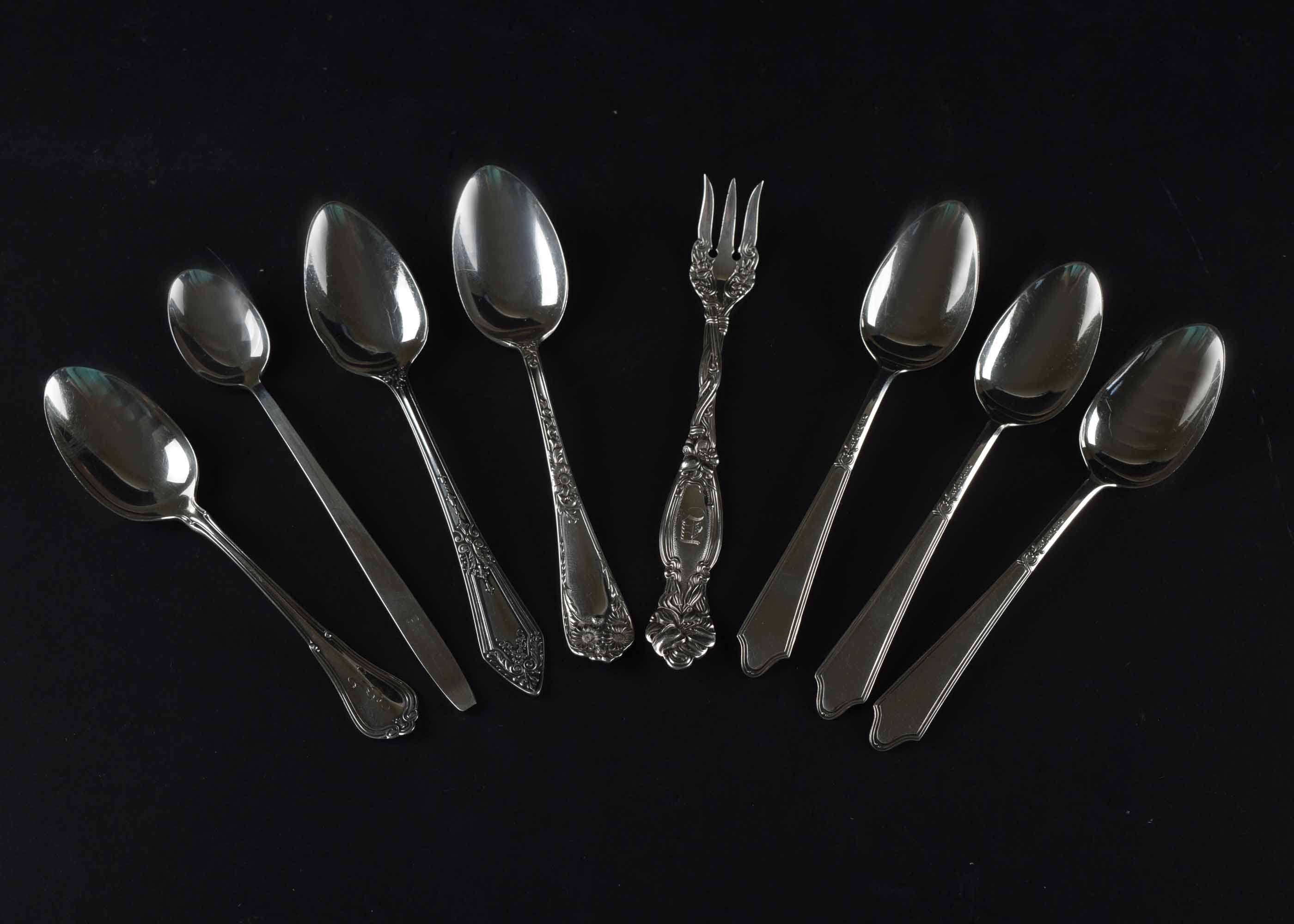 Sterling Silver Demitasse Spoon Assortment