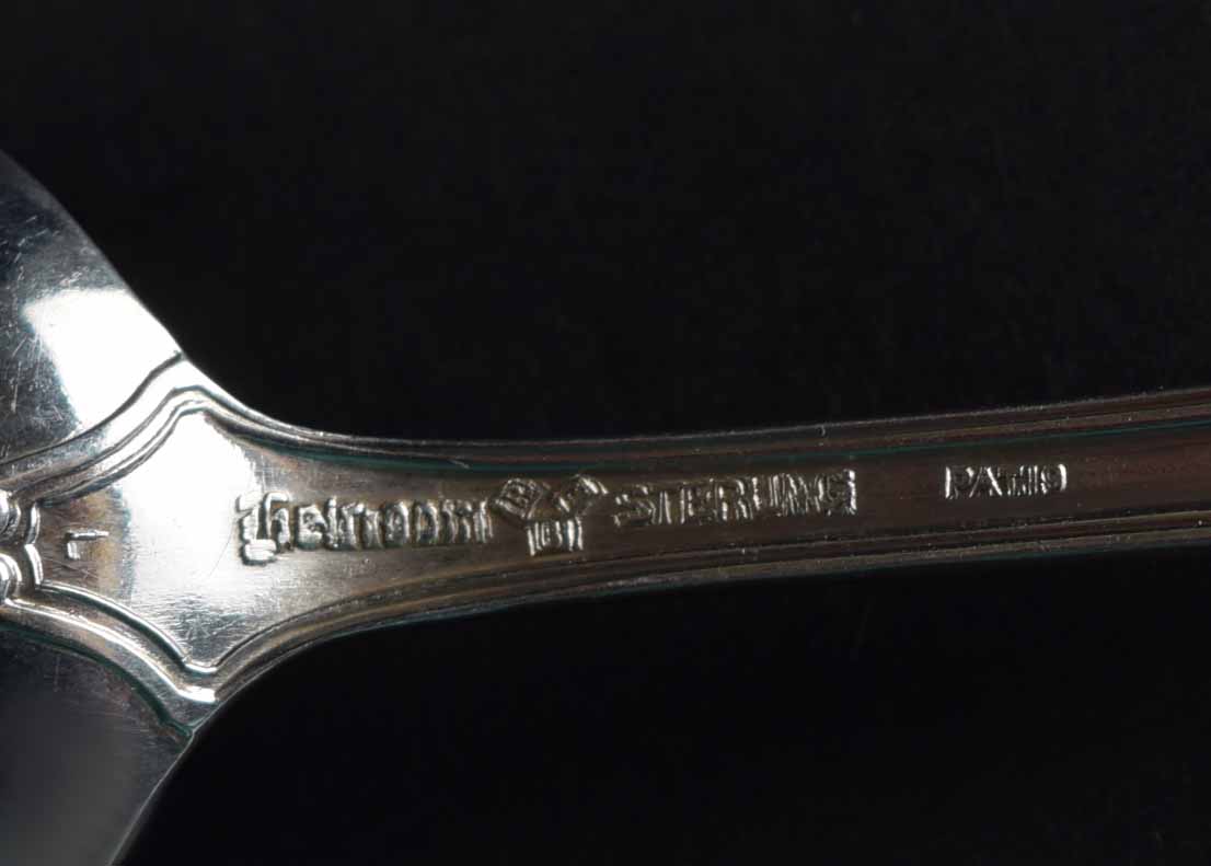 Sterling Silver Demitasse Spoon Assortment