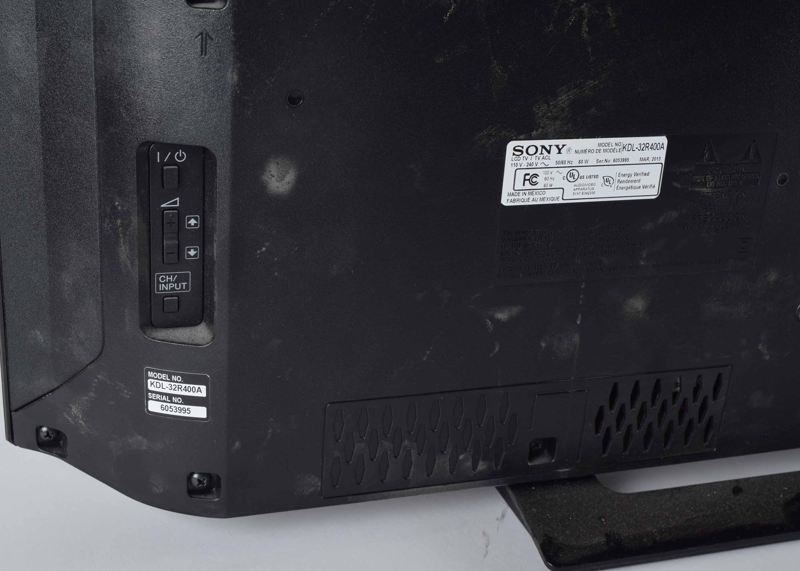 Sony 32" LCD TV Model KDL 32R400A