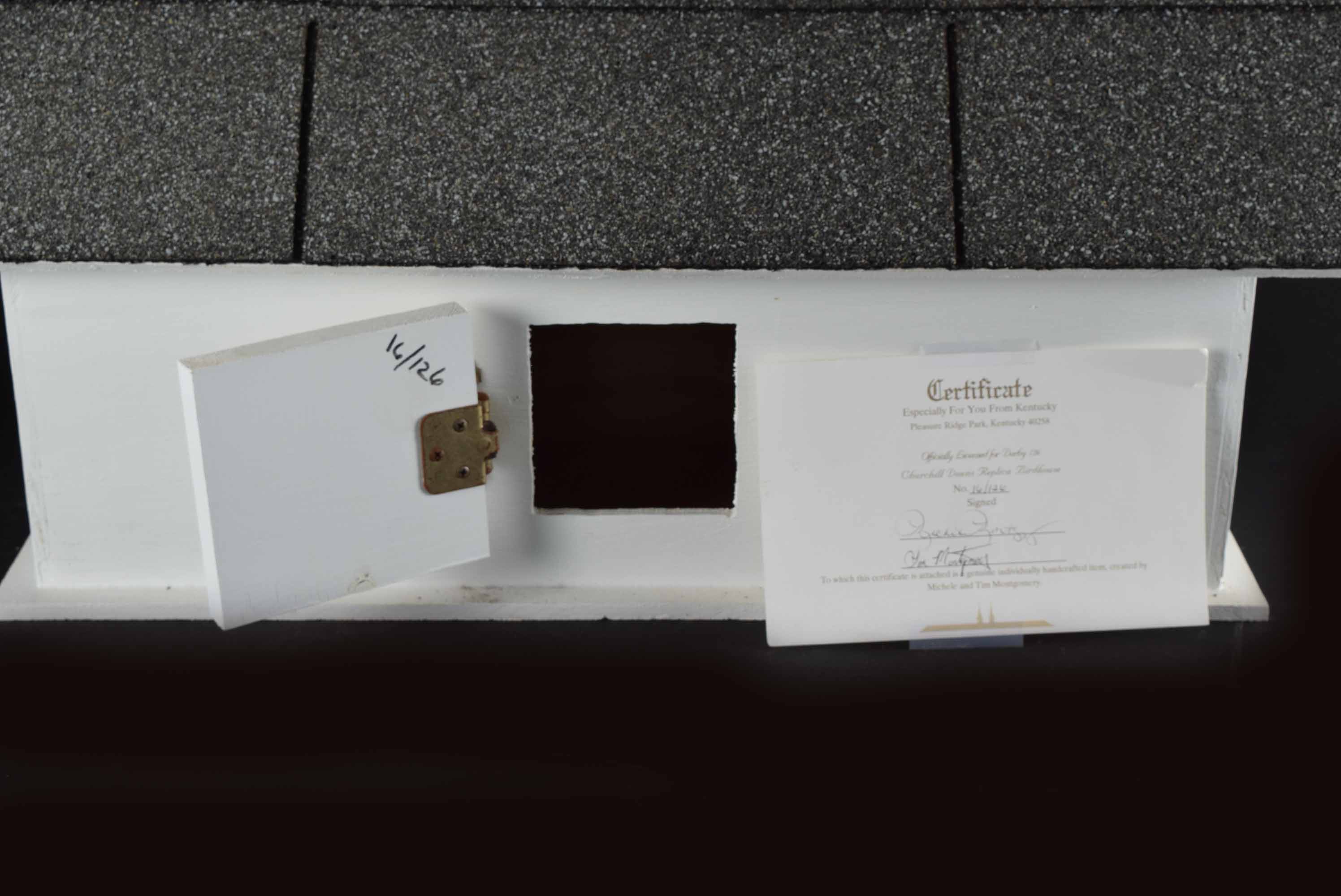 Kentucky Derby Twin Spires Bird House