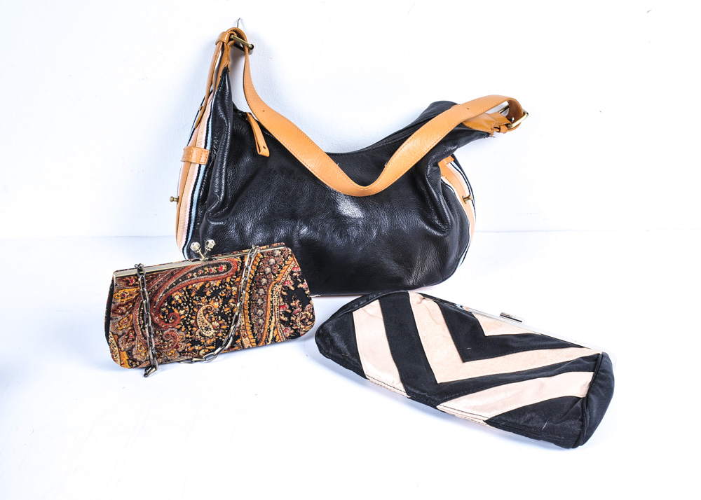 Assortment of Women's Earthtone Handbags