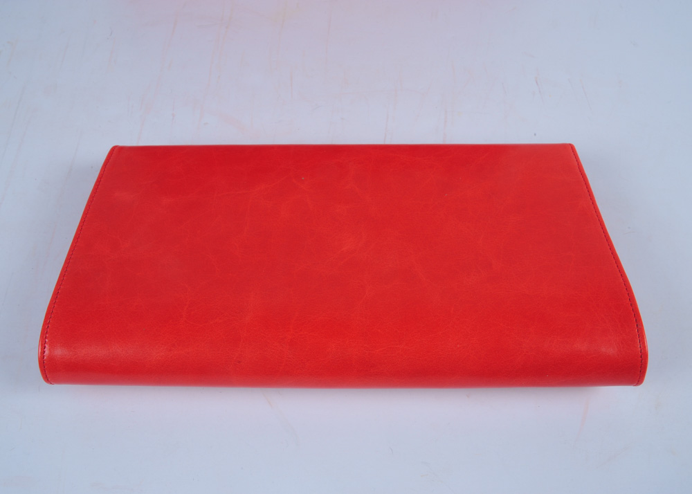 Dareen Hakim Leather Clutch