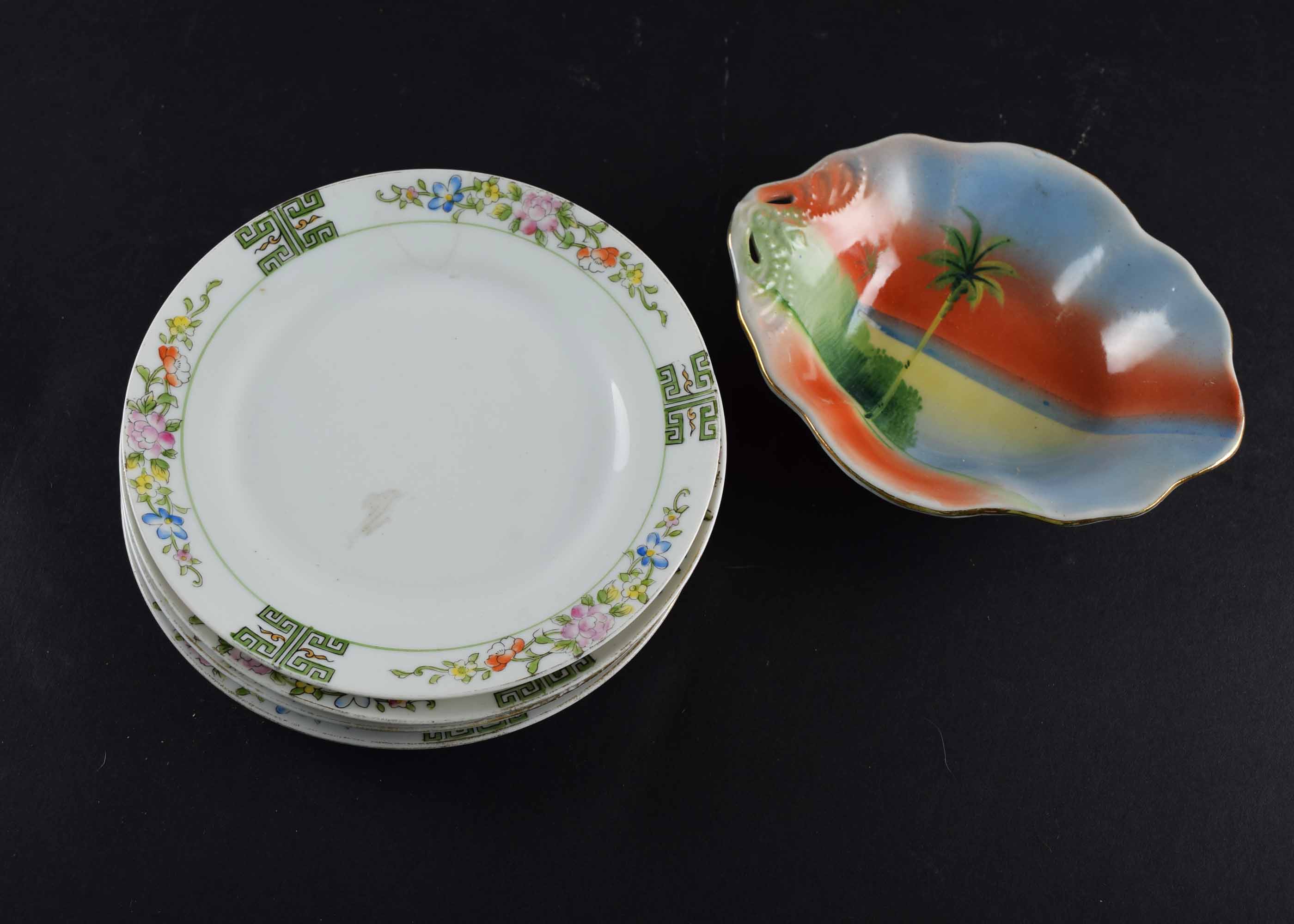 Hand Painted China and Porcelain Assortment