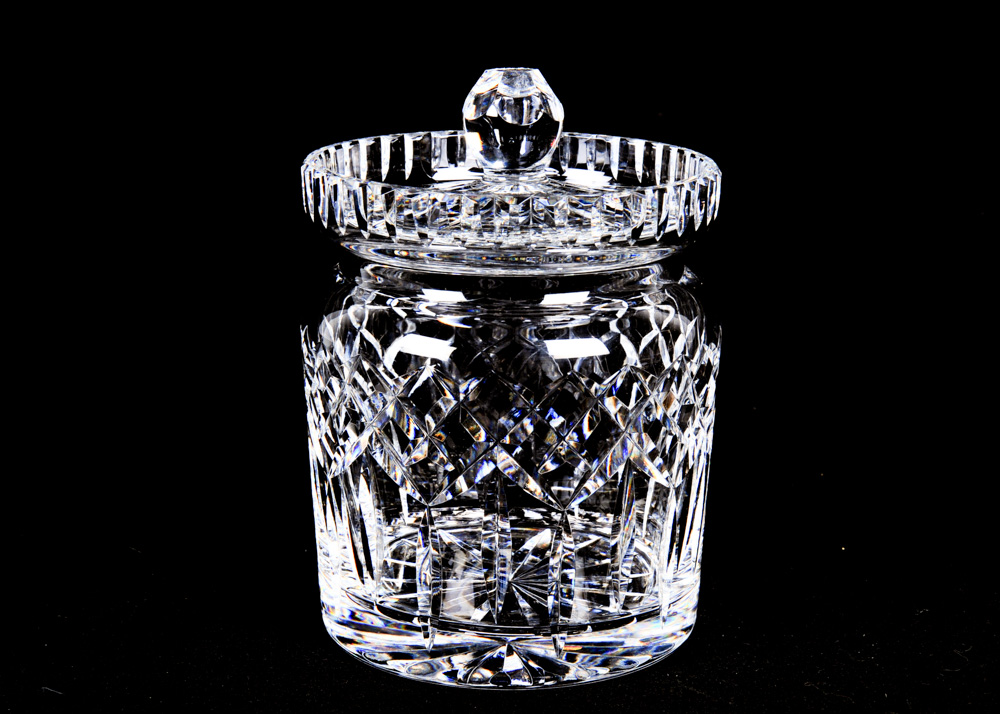Waterford Crystal Lismore Pattern Biscuit Jar