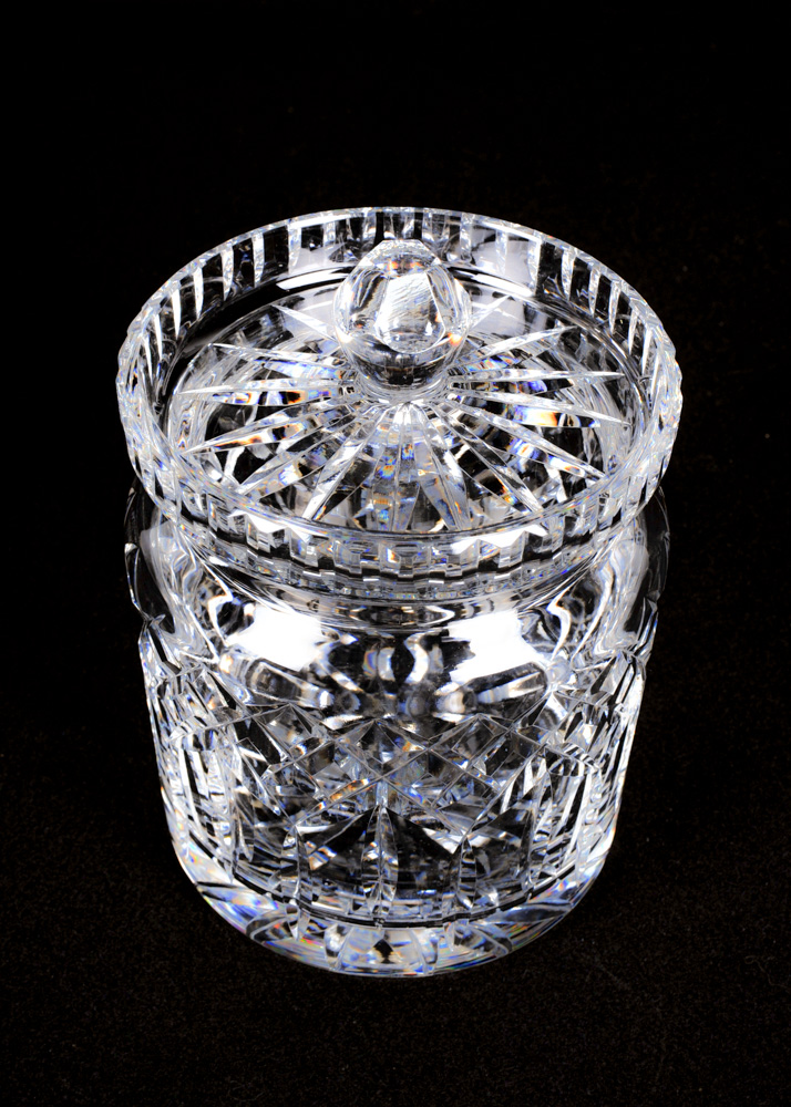 Waterford Crystal Lismore Pattern Biscuit Jar