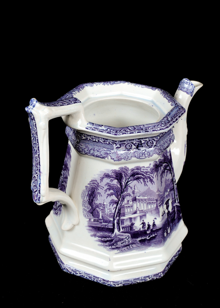 Antique Mulberry Transferware