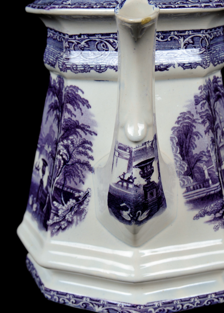 Antique Mulberry Transferware