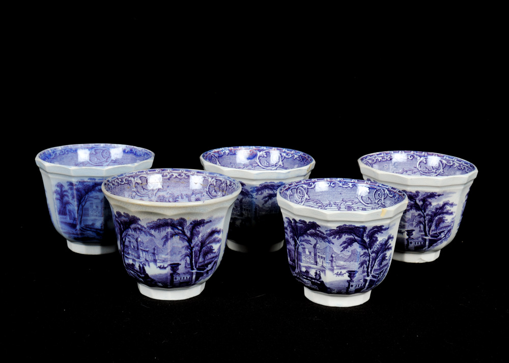 Antique Mulberry Transferware