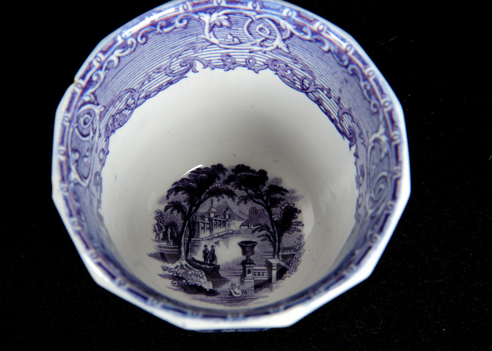 Antique Mulberry Transferware