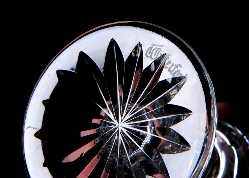 Quartet of Waterford Crystal Decor