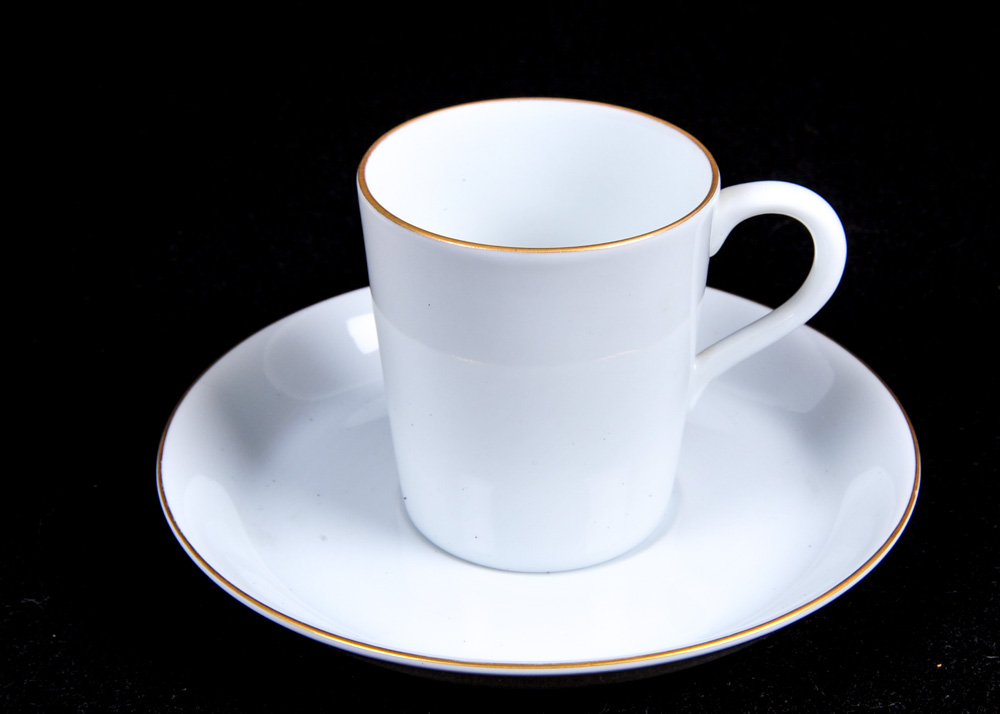Fukagawa for Tiffany & Co. Demitasse Cup and Saucer Set of Six