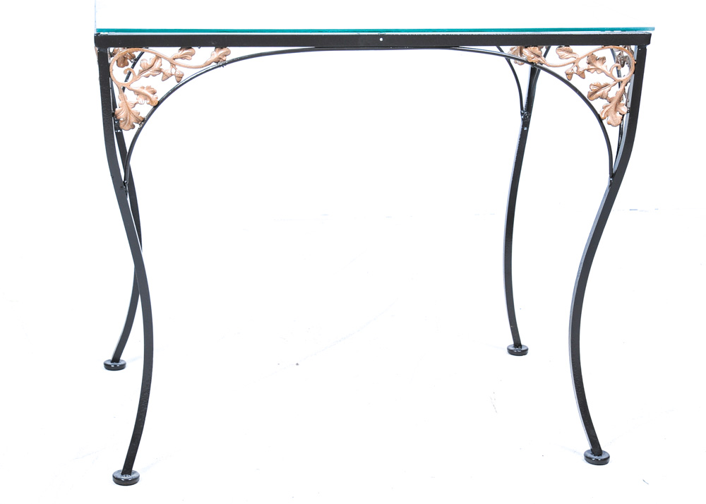 Wrought Metal Patio Table