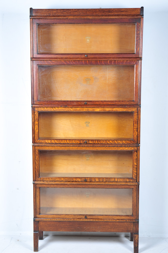 Macey Oak Barrister's Bookcase