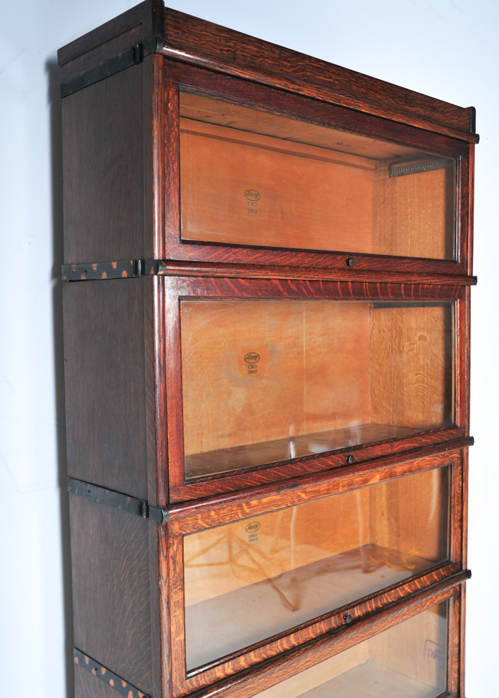 Macey Oak Barrister's Bookcase