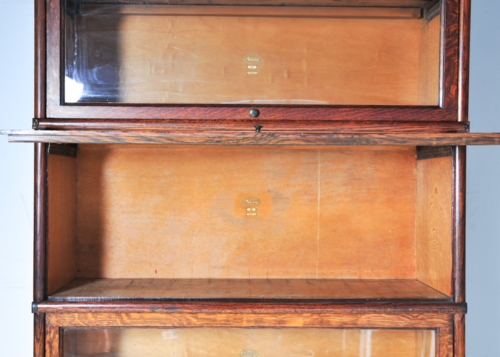 Macey Oak Barrister's Bookcase