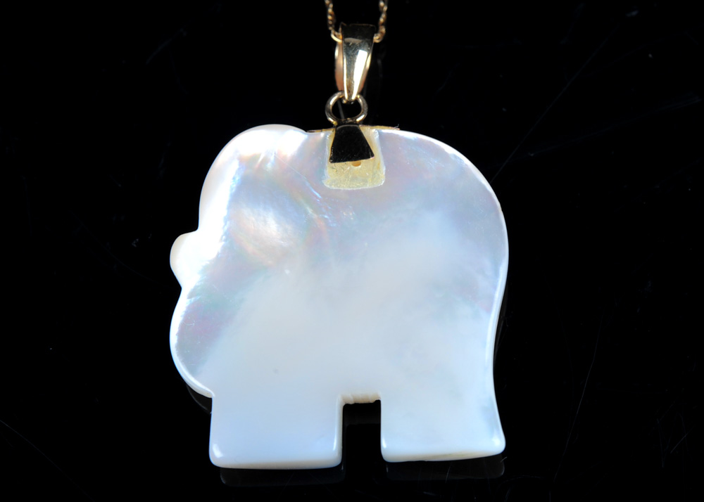 Elephant Pendant Necklace