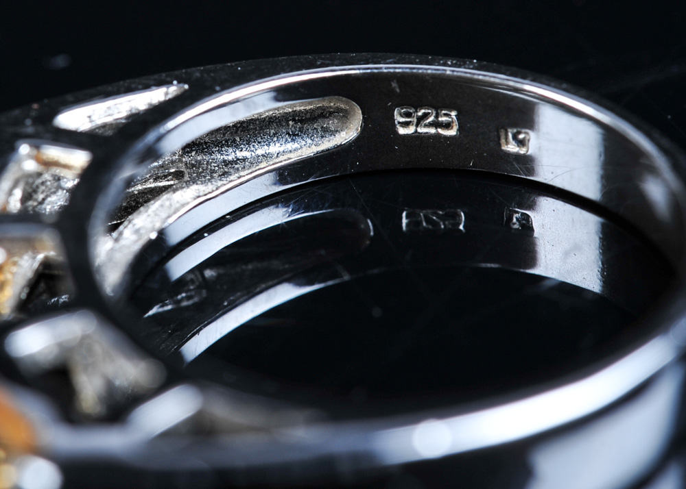 Sterling Silver and Citrine Ring