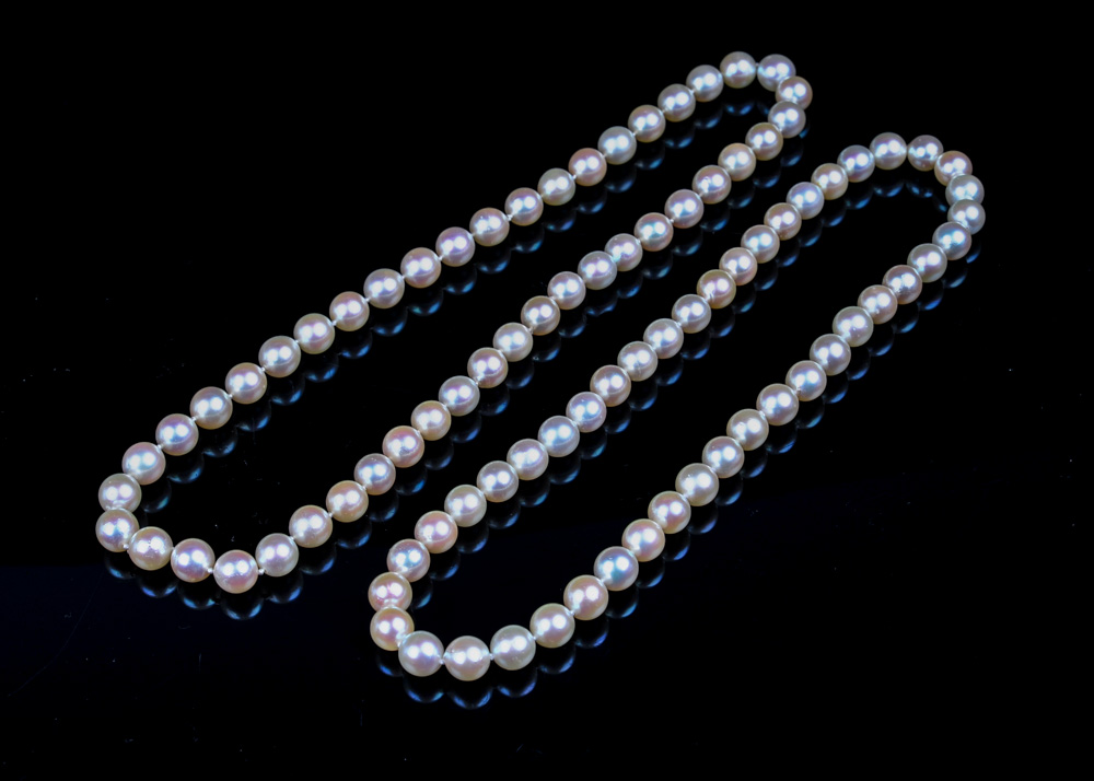 Duo of Cultured Pearl Necklaces