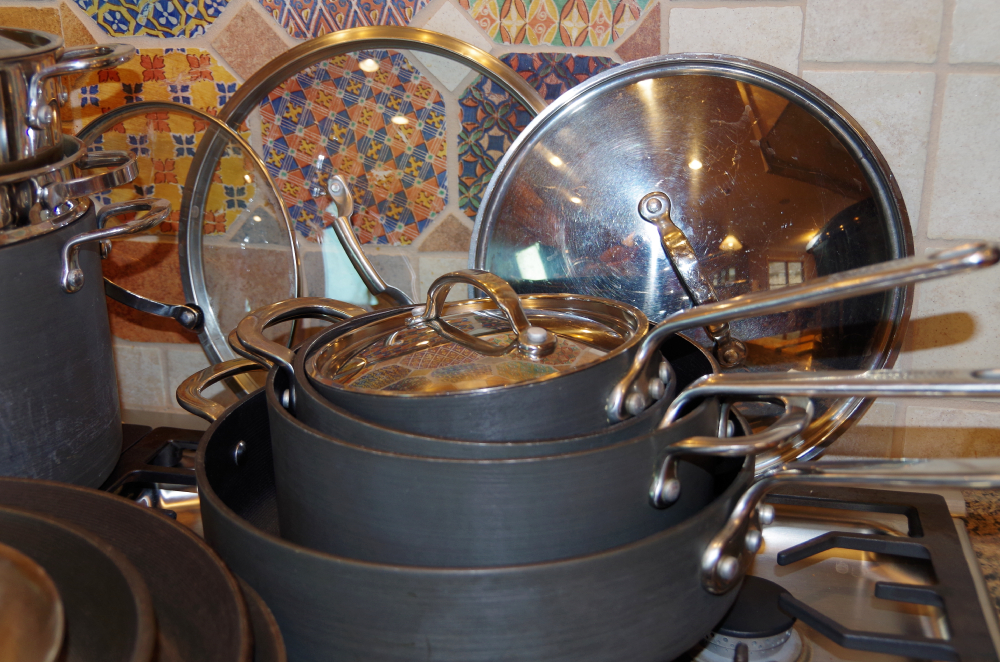 Commercial Circulon, Calphalon and All-Clad Pots and Pans