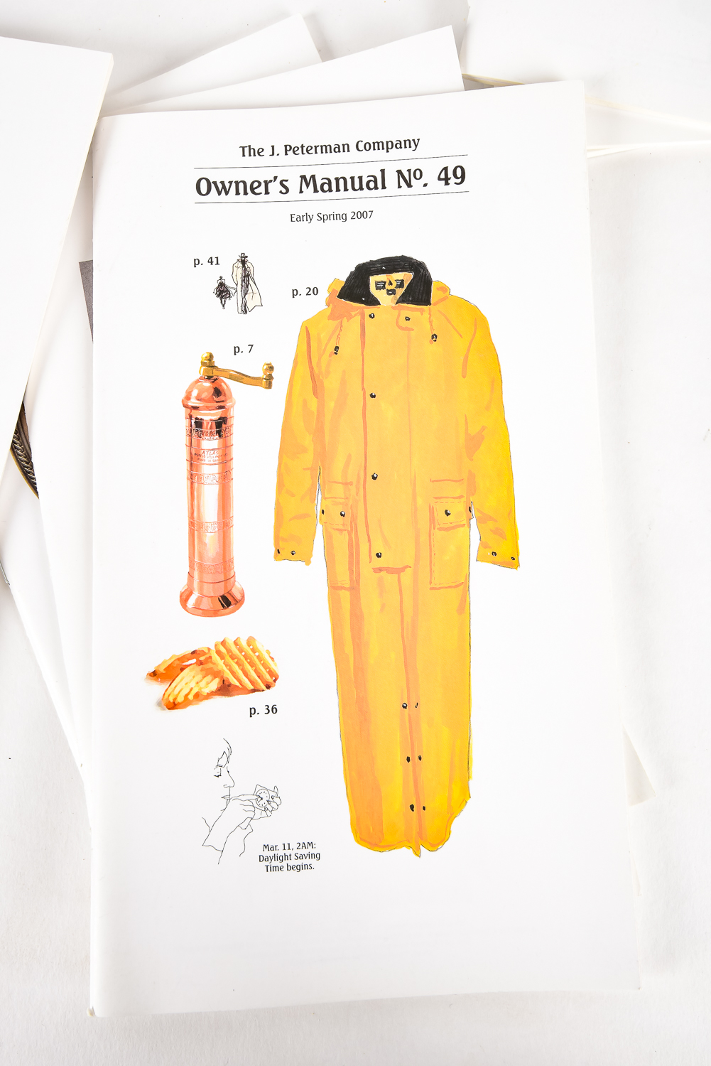 Collection of J. Peterman Co. Catalogs