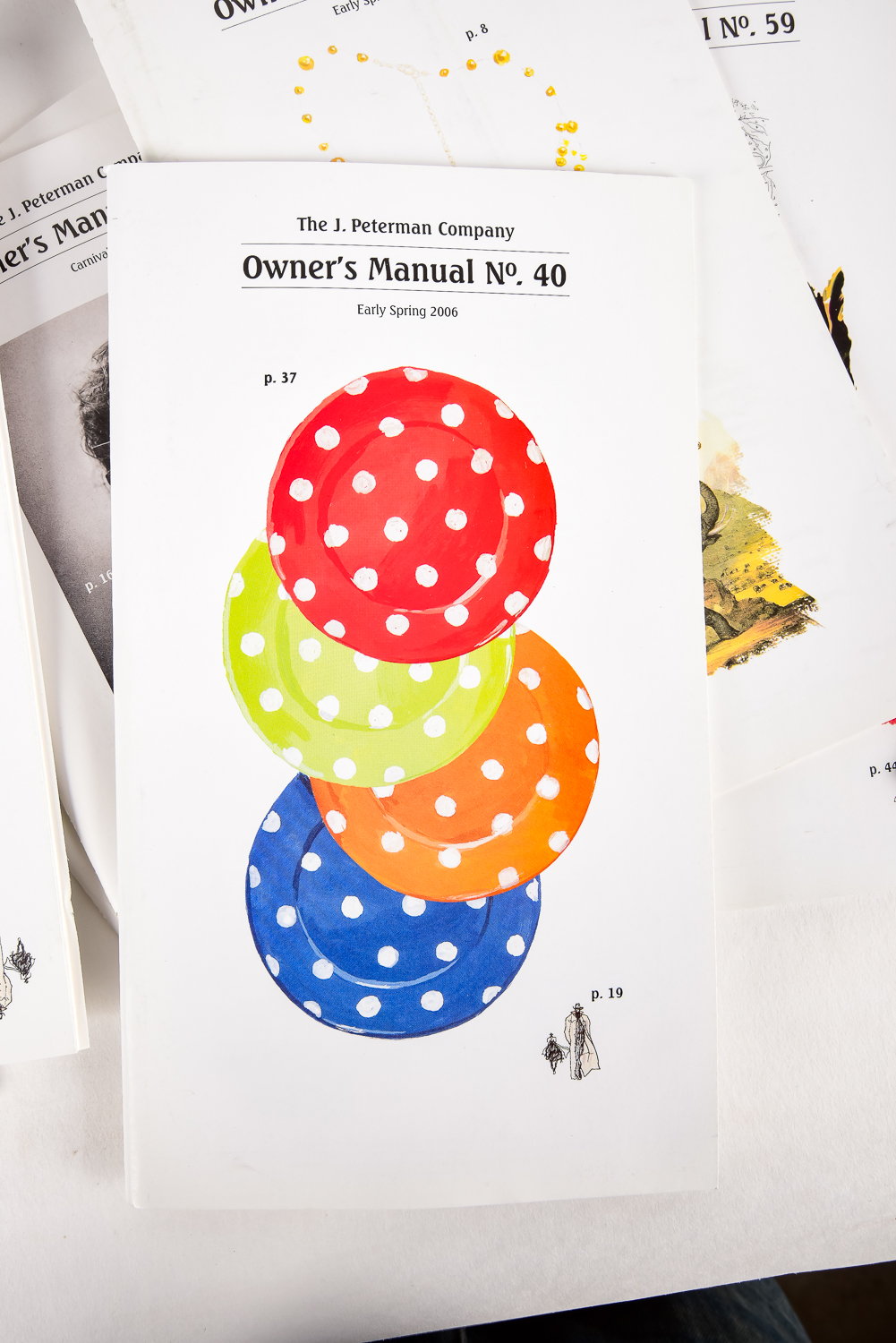 Collection of J. Peterman Co. Catalogs