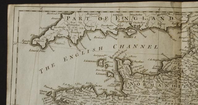 18th Century Map of France