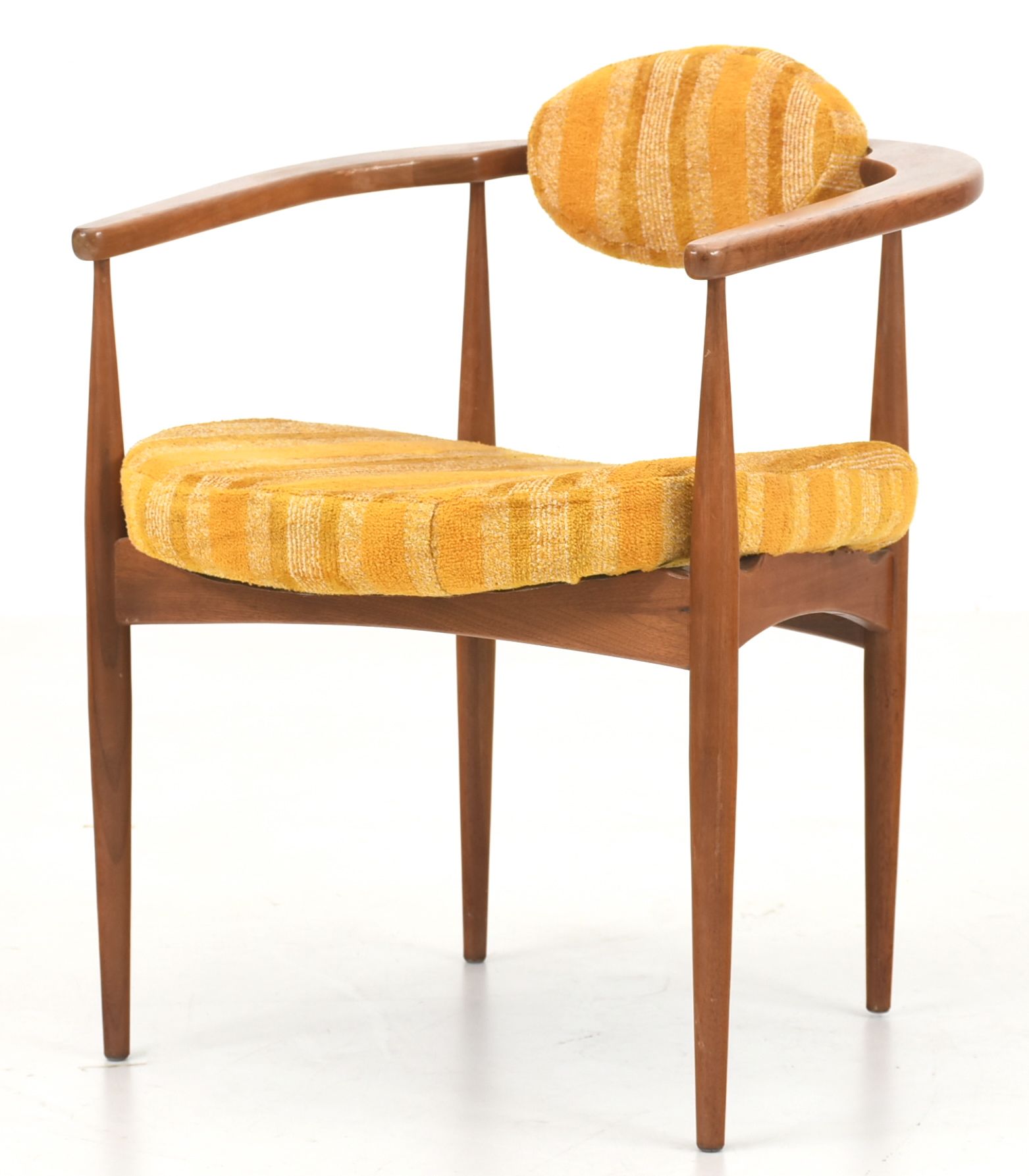 Adrian Pearsall Circular Table and Four Armchairs