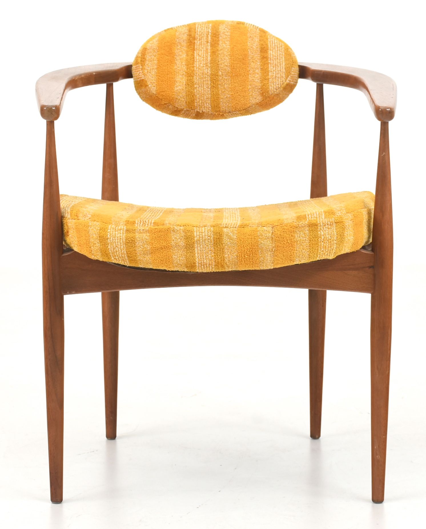 Adrian Pearsall Circular Table and Four Armchairs