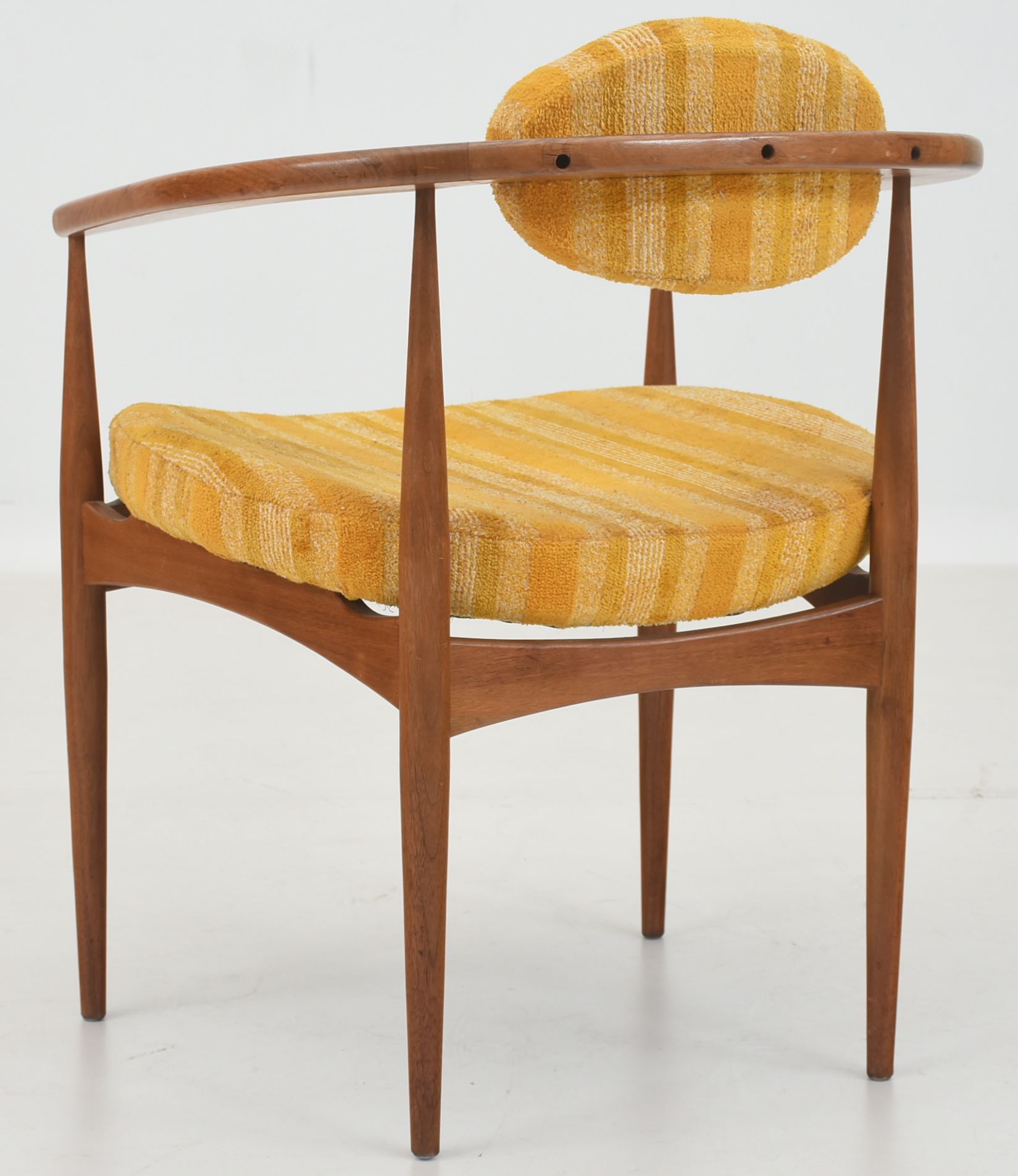 Adrian Pearsall Circular Table and Four Armchairs