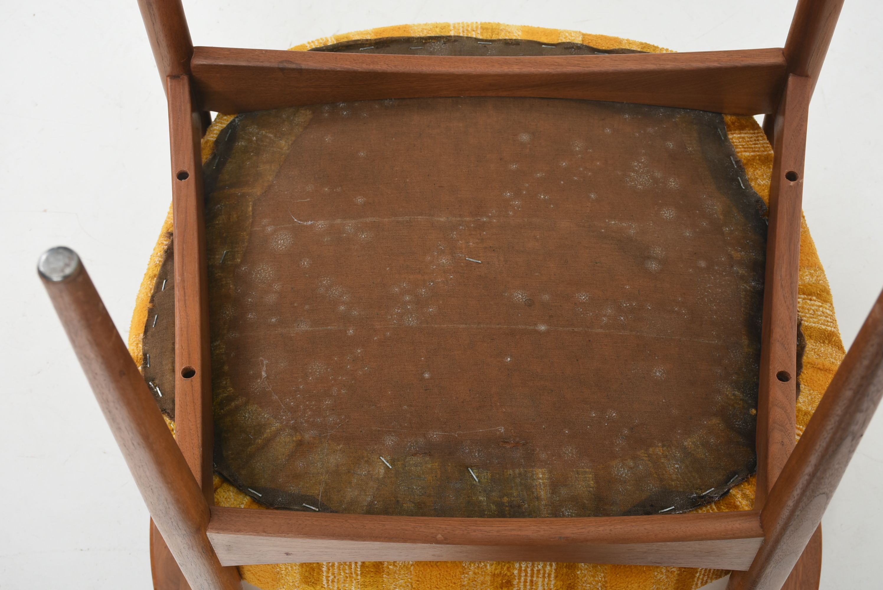 Adrian Pearsall Circular Table and Four Armchairs