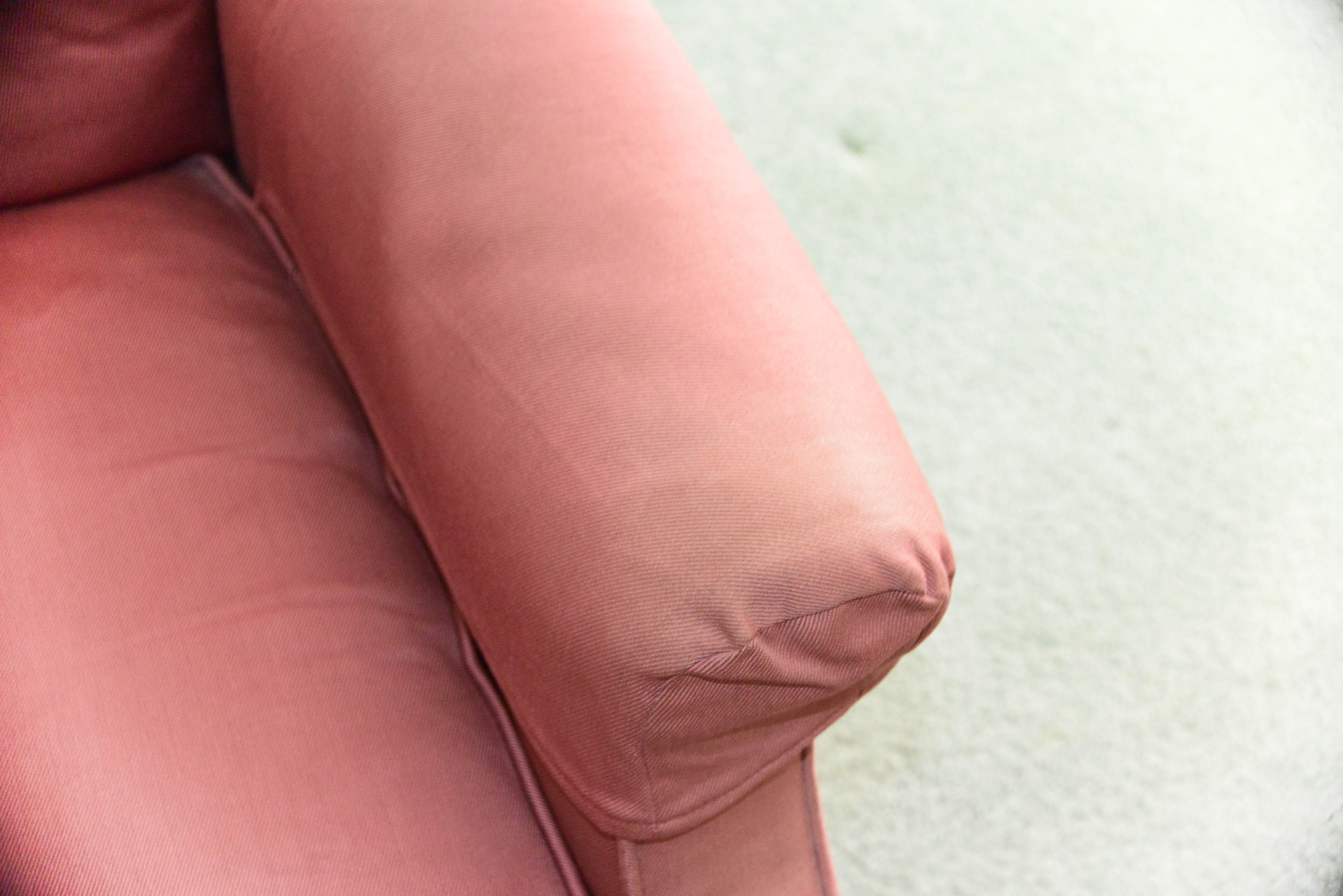 Armchair Upholstered in Rose