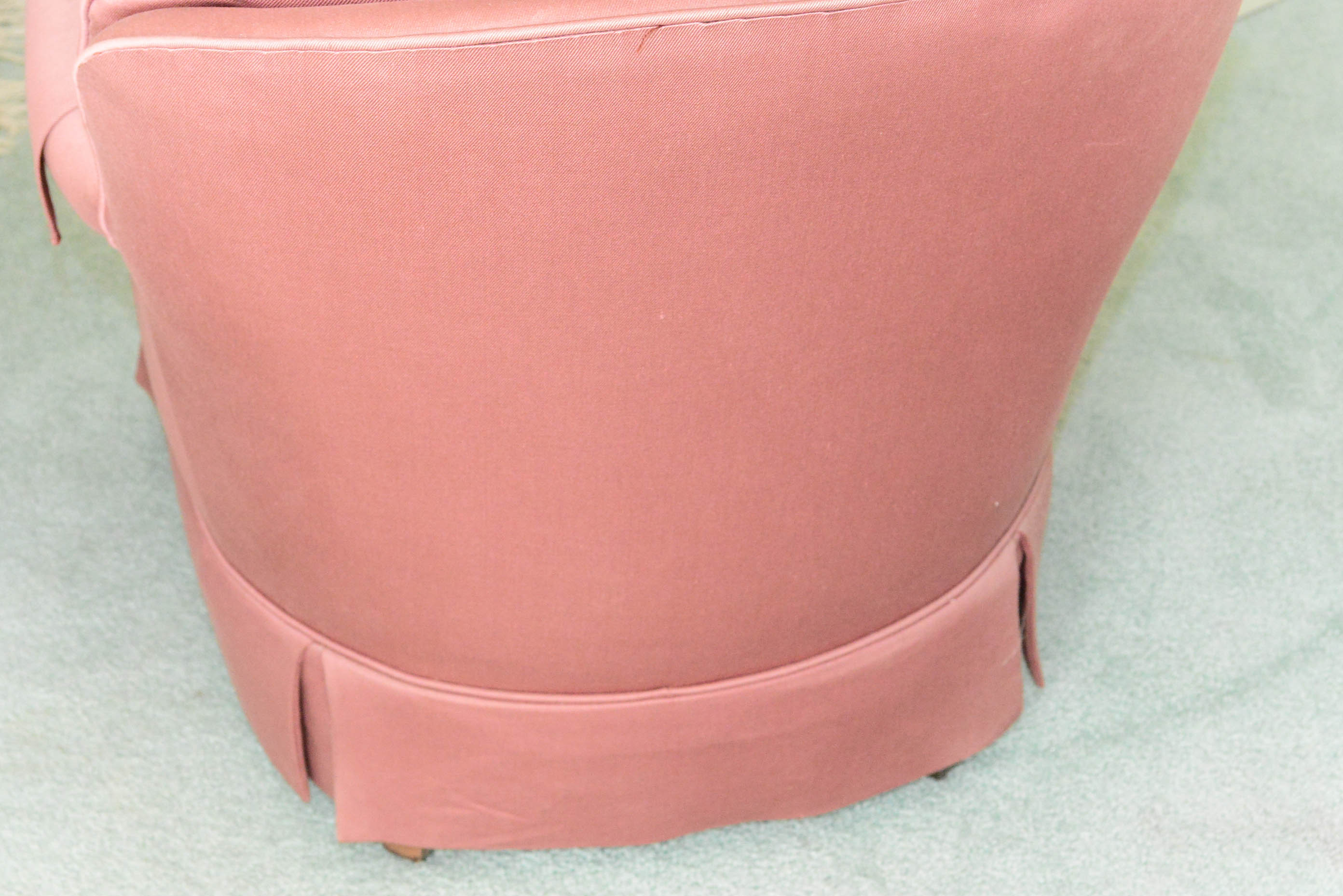 Armchair Upholstered in Rose